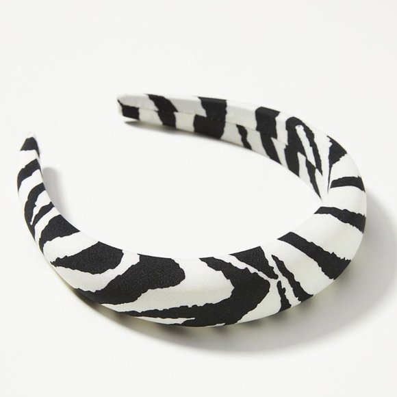 ⭐️ 🌻 Printed Zebra Animal Boho Peasant Hipster Hippie Art Deco Puffy Headband
